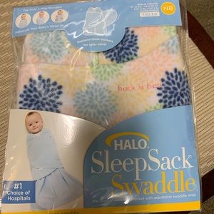 Halo sleepsack, never used, newborn